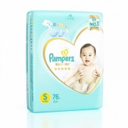 Pampers 帮宝适 一级系列 婴儿纸尿裤 S号 76片 *5件