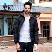 双11预告：BLACK ICE 黑冰 F8528 户外防水连帽羽绒服