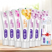 舒克牙膏美白口气清新牙膏7支 券后￥29.9