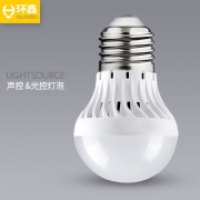 声光控led灯螺口感应声控灯泡 3W  券后3.7元