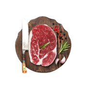 澳洲进口  原肉整切牛排套餐 10片 1180g