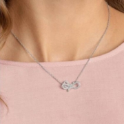 SWAROVSKI 施华洛世奇 LIFELONG BOW 蝴蝶结项链 5440643