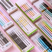 博采 中性笔 0.5mm 黑色 12支/盒 5.9元包邮（需用券）