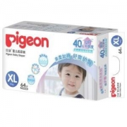 pigeon贝亲 婴儿真绵实感纸尿裤 XL64片*4件