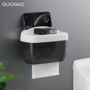 免打孔防水纸巾盒置物架