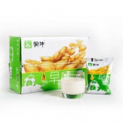 蒙牛 麦香味纯牛奶 百利包 200ml*16袋/整箱