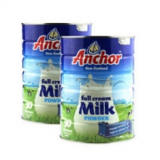 Anchor 安佳 全脂成人奶粉900g *3件