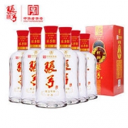 张弓酒 度之年份红韵 高度酒 纯粮酒 纯粮固态发酵 白酒礼盒 500ml*6瓶 白酒箱装 酒厂自营