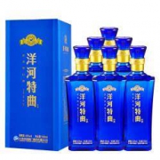 洋河蓝色经典 洋河特曲 浓香型白酒 42度 500ml*6瓶+星得斯干红葡萄酒750ml*2瓶
