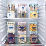 居家迷 食物密封罐 600ml*3个装 9.8元包邮