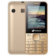 天语（K-TOUCH）E2 直板按键 老人手机 电信2G 铂光金