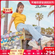 杨紫同款 斯凯奇 女士真皮老爹鞋 熊猫鞋