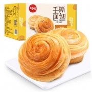百草味 手撕面包 1000g/箱