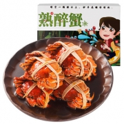 【礼盒装】装即食花雕熟醉蟹6只装