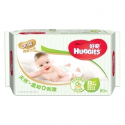 嗨购国庆、历史低价：HUGGIES 好奇 铂金装 婴儿湿巾 80抽 *6件 34元（合5.67元/件）