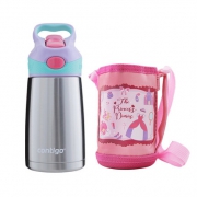 88VIP：contigo 康迪克 儿童保温杯 300ml 94.25元包邮，加赠杯套