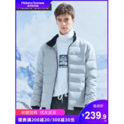 美特斯邦威 商场同款 男士短款立领羽绒服