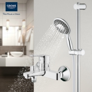 双11预售：GROHE 高仪 26112+23355 维达利淋浴套装 1048元包邮（1元预订）