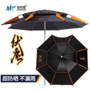 佳钓尼 伏魔2.4米双层钓鱼伞2.2米万向防雨加厚钓鱼太阳伞