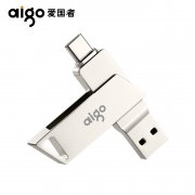 aigo 爱国者 U350 64GB Type-C USB3.0双接口U盘 59.9元