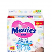 Merries 妙而舒 婴儿纸尿裤 S88片 *3件 207.69元含税包邮