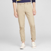 Gap旗下 Old Navy 男弹力修身 商务休闲裤 YKK拉链