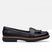 2色码全，Clarks 其乐 Raisie Theresa 女士英伦浅口乐福鞋