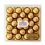 Ferrero Rocher 费列罗 榛果威化巧克力 24粒 钻石装