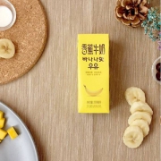 新希望 香蕉牛奶200ml*12盒*2