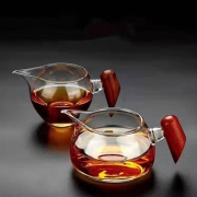 普智 木柄公道杯 260ml/280ml 42元包邮（需用券）
