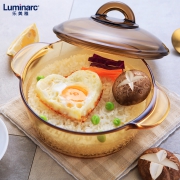Luminarc 乐美雅 微晶玻璃 琥珀锅 1.5L 109元包邮（需用券）