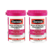 88VIP、双11预售： Swisse 蔓越莓胶囊 30粒*2瓶 107.35元包邮