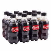 限北京： 可口可乐 零度可乐汽水 300ml*12瓶