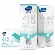 Valio 蔚优 脱脂纯牛奶UHT 250ml*24盒 *3件