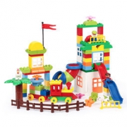 HUIQIBAO TOYS 汇奇宝 60152 大颗粒积木 趣味游乐园