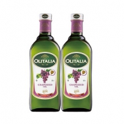双11预售：olitalia 奥尼 葡萄籽油 1000ml*2瓶