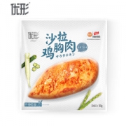 国家队战备食品 优形 奥尔良味电烤鸡胸肉 100g*6袋 汁多不柴