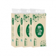 花弄影 竹浆本色卷纸 4层*12卷*3包 *2件 54.86元包邮（需用券，合27.43元/件）