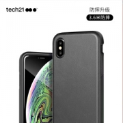 苹果认证品牌 Tech21 iPhone X/XS/XR/XS Max 3.6米防摔 高端款皮革手机壳