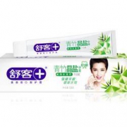 舒客 舒克青竹晶盐牙膏120g*2件
