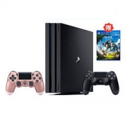 SONY 索尼 PlayStation4 Pro（PS4 Pro）游戏主机 1TB 双手柄 + 《地平线：零之曙光》