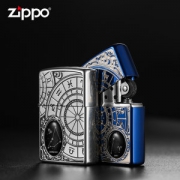 美国原机进口 Zippo 12星座版 16孔防风打火机 颜值超赞