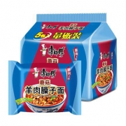 运费券收割机： 康师傅 蘑菇羊肉臊子面 5连包