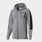 双11预售：PUMA 彪马 Rebel 852241 男士连帽拉链外套 129元包邮（定金20元）