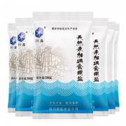 川晶 天然未加碘碘食用盐 350g*6袋 9.9元包邮（需用券）