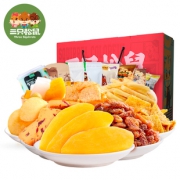 拍两件 三只松鼠巨型零食果干776g 券后￥34.9