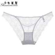 少女美屋 睫毛蕾丝三角内裤 多款可选