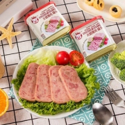 小猪呵呵 火腿午餐肉罐头198g*5件