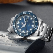 1日0点： SEIKO 精工 5号系列 SRPA09J1 男士机械腕表