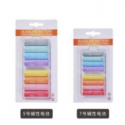京东京造十元店 碱性彩虹电池24粒